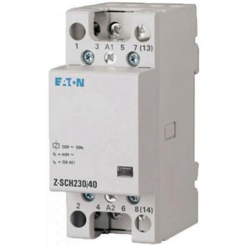 Контактор модульный Eaton Z-SCH230/40-20, 2 Н.О.